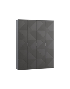 Распашной шкаф Шелтон-4.2 Grafit Диван.ру