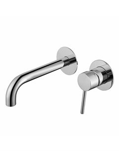 Смеситель ABBER Wasser Kreis AF8112 для раковины скрытого монтажа, хром Abber