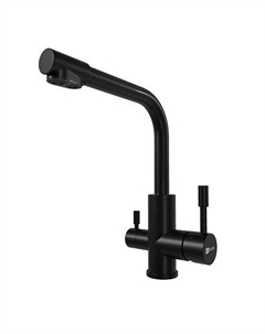 Смеситель Lemark Expert LM5061BL для кухни, черный матовый