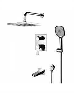 Смеситель встраиваемый Lemark Shift LM4322C для ванны