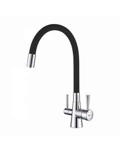 Комплект Lemark: Смеситель LM3075C для кухни с гибким изливом + Фильтр для очистки жесткой воды OPTI