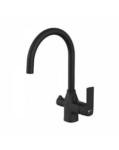 Комплект Lemark: Смеситель LM7261BL для кухни + Фильтр BASIC для очистки воды от хлора и вредных при