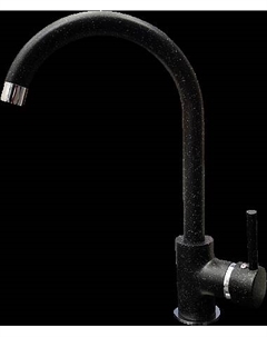Смеситель GranFest для кухни боковой U-образ. D-35mm (черный)7651 Granfest