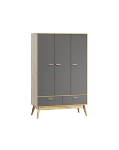 Распашной шкаф Нордик-3 Wood Grey Диван.ру