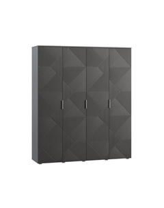 Распашной шкаф Шелтон-4 Grey Диван.ру