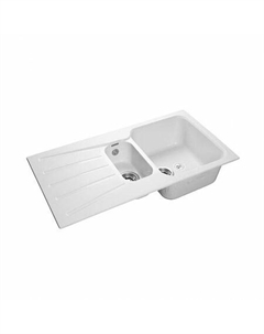 Мойка кухонная GranFest STANDART GF-S-940KL 1,5 чаши+крыло 940*495мм иней, мрамор Granfest