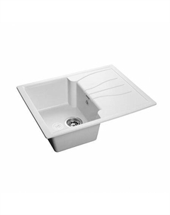 Мойка кухонная GranFest STANDART GF-S-680L чаша с крылом 680*500мм иней, мрамор Granfest