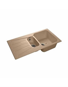 Мойка кухонная GranFest STANDART GF-S-940KL 1,5 чаши+крыло 940*495мм топаз, мрамор Granfest