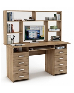 Стол компьютерный Лайт-9К СН Вмф