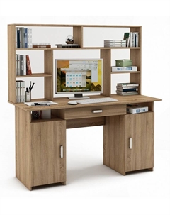 Стол компьютерный Лайт-6Я СН Вмф