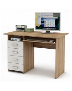 Стол компьютерный Лайт-4К Вмф