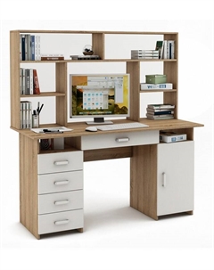 Стол компьютерный Лайт-8Я СН Вмф