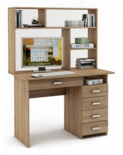 Стол компьютерный Лайт-5Я СН Вмф