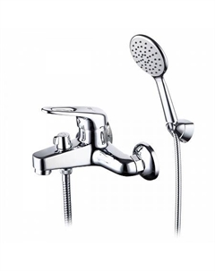 Смеситель Lemark Luna LM4134C для ванны с коротким изливом, дивертор с керамич. пластинами, хром