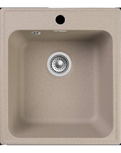 Мойка кухонная GranFest QUARZ GF-Z17 1-чаш. 420*480 (песок) Granfest