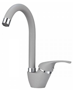 Смеситель Granula GR-1024 алюминиум для кухни