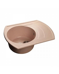 Мойка кухонная GranFest Rondo GF-R650L светло-розовый Granfest