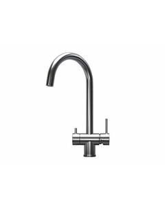 Смеситель Granula KS-7104 сталь сатин