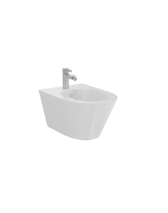 Биде подвесное безободковое Creto Logan L3 белое 1003-003-L3W