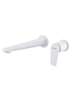 Смеситель ABBER Zeitlos AF8912W для раковины скрытого монтажа, белый Abber