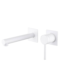 Смеситель ABBER Emotion AF8812W для раковины скрытого монтажа, белый Abber