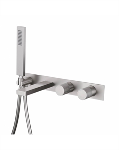 Смеситель ABBER Rund AF8730SP для ванны скрытого монтажа, сатин Abber