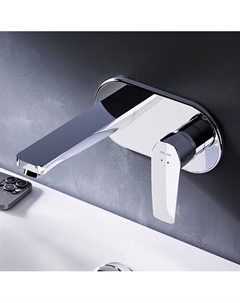 F90A72200 Смеситель для умывальника, монтируемый в стену Am.pm.