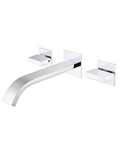 Смеситель ABBER Wasserfall AF8612 для раковины скрытого монтажа, хром Abber