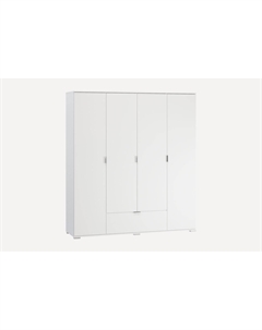 Распашной шкаф Стелла-4.1-180-200 Белый Диван.ру