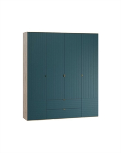 Распашной шкаф Монблан-4 Аквамарин Диван.ру