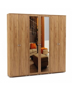 Шкаф платяной Тунис-10 Вмф