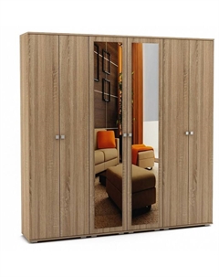 Шкаф платяной Тунис-10 Вмф