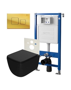 Нов.арт PN48401G PN45120(нов.PN45122)+Клавиша Афина золотоPN44041G+Унитаз Меркурий чёр матPN41831BM Point