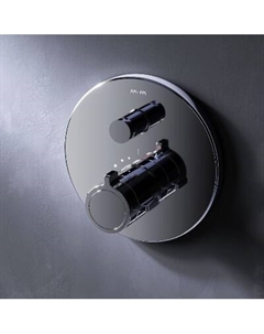 F85A45600 Смеситель с термостатом монтируемый в стену на 2 потребителя Am.pm.