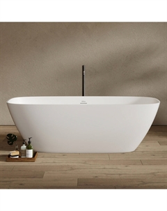 Ванна из искусственного камня ABBER Stein AS9632 белая матовая Abber