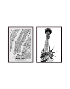 Набор постеров Нью-Йорк №15 Дом корлеоне