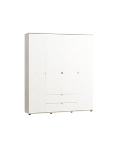 Распашной шкаф Монблан-4 Angle Milk Диван.ру