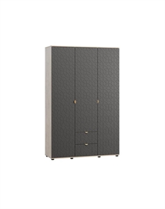 Распашной шкаф Монблан-3 Lunge Grey Диван.ру