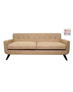 Диван Uter розовый Mak-interior