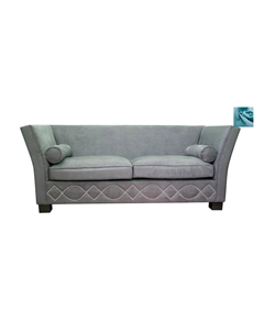 Диван Volte grey голубой Mak-interior