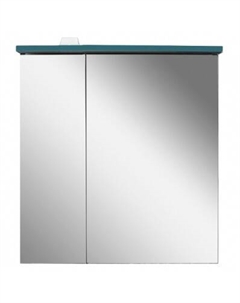 M70AMCR0601PG Зеркальный шкаф с подсветкой 60 см, правый, кобальт Am.pm.