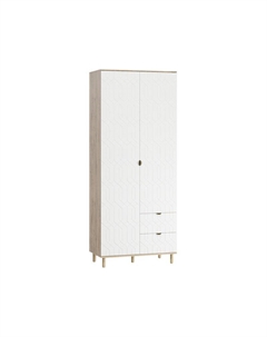 Распашной шкаф Теджонс-2 Deco Milk Диван.ру
