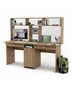 Стол компьютерный Лайт-10Я СН Вмф