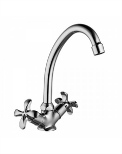 Смеситель Lemark Flora LM0104C для кухни с поворотным изливом 229мм, хром