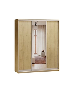 Шкаф-купе Байкал-3-180-220 Дуб Золотистый 1 зеркало Диван.ру