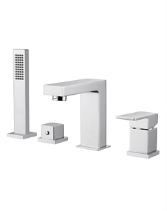 Смеситель ABBER Daheim AF8213 на борт ванны, хром Abber