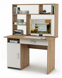 Стол компьютерный Лайт-2Я СН Вмф