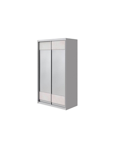 Шкаф-купе 2х дв Como/Veda (2 зеркала) Орматек