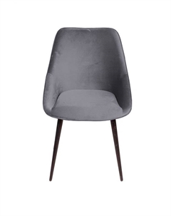 Стул Neo бархат серый 27/опора конус Top concept