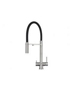 Смеситель Granula GR-1098 нержавеющая сталь для кухни